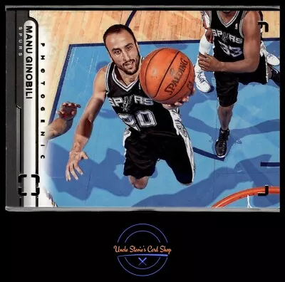 2022-23 Panini PhotoGenic #149 Manu Ginobili • $2.99