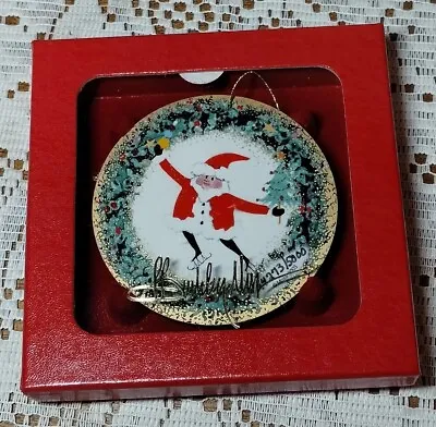 P Buckley Moss Ornament Kringle Kringle A4273/5000 Coa  • $26.95