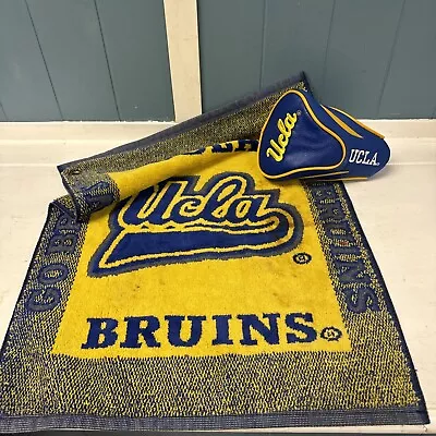 UCLA BRUINS Team Golf Vintage Driver Headcover LICENSED + Towel • $39.99