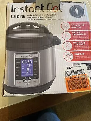 Instant Pot Ultra 10 In 1 Multi Use Programmable Pressure Cooker 6 Qt Open Box • $99.99