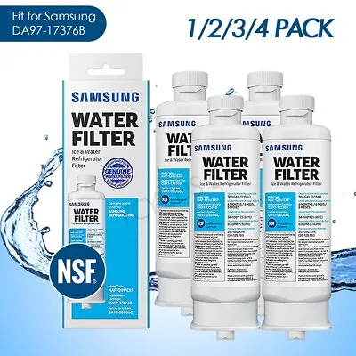 1~4 Pack Samsung DA97-17376B HAF-QIN/EXP REFRIGERATOR Water Filter New Sealed US • $13.25