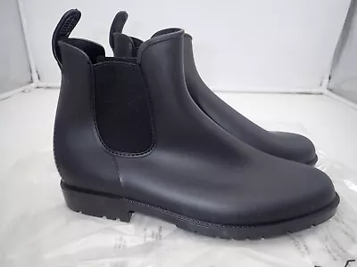 Women's Ankle Rain Boots Waterproof Short Rain Chelsea Booties  5.5 6 6.5 & 9 • $15.30