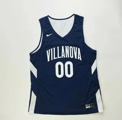 Nike Villanova Wildcats Team Reversible Practice Jersey Men's L CQ4358 Navy Blue • $34.95