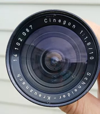 Schneider-Kreuznach Cinegon 10mm F1.8 Cine Lens • $249