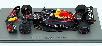 2022 Red Bull Racing #11 Winner Monaco GP Sergio Prez In 1:18 Scale By Spark • $160.16