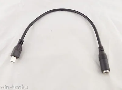 10pcs Mini USB 5 Pin Male To 3.5mm Female AUX Audio Sync Headphone Adapter Cord • $18.99