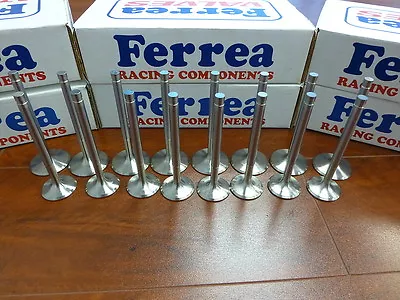 Ferrea Stainless Valves Chrysler Mopar Dodge 340 W2 Intake Exhaust Set 2.02 1.60 • $249.99