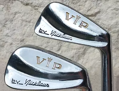 Nice 1960's MacGregor Nicklaus VIP Irons 3-Pw Rifle 6. Stiff Steel Modern Length • $149.99