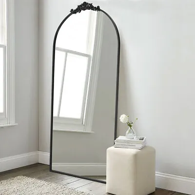 Extra Large Antique Mirror Full Length Mirror Floor Leaner Mirror 180 X 80 Cm  • £175.95