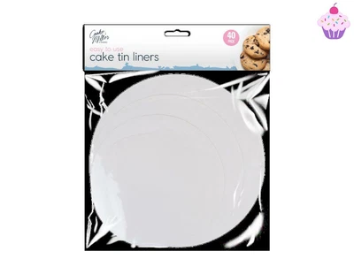 £2.98 • Buy Cake Tin Liners Non Stick Round Grease Proof Sheets Baking