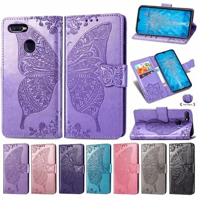 $12.69 • Buy For Oppo A58 A57 A77 A78 5G Reno 8 Lite Pro Butterfly Flip Leather Wallet Cover