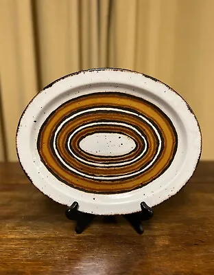 Stonehenge Midwinter EARTH 12  Oval Serving Platter England • $38.99