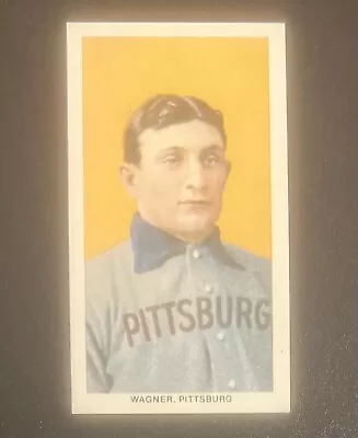 Honus Wagner 1987 Hygrade All Time Greats T-206 Reprint - 100k Back  • $5