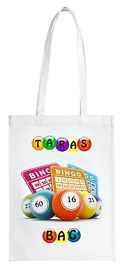 Personalised Bingo Bag For Carrying Daubers Phone Keys Glasses Great Gift • £6.99