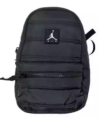 Nike Air Jordan Mini Black Backpack Jumpman Small Bag Travel 7A0855 023 New • $33.29