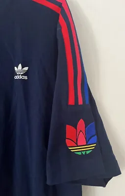 $69.95 • Buy Adidas Originals Tricolor Adicolor 3 Stripes Rare Men’s T-shirt Size XL
