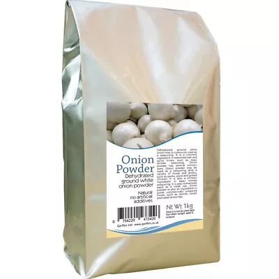 £11.25 • Buy Onion Powder 1kg Dehydrated Ground White Onion Powder Seasoning Pasta Pizza Soup