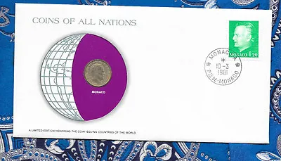 Coins Of All Nations Monaco 10 Centimes 1976 UNC  • $8.38