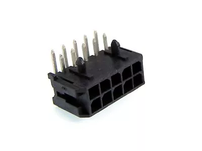 Molex 43045-1001 Lot Of 10 Micro-Fit 3.0 Right-Angle Header 3.00mm Pitch Dual • $19.95