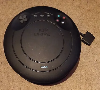 Logic 3 Top Drive Space Steering Wheel For Playstation 2 - No Sensors - Ps2 - • £9.95