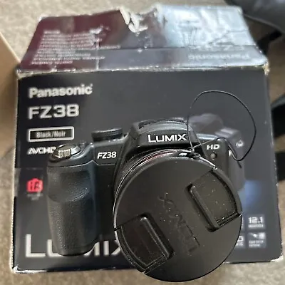 Panasonic Lumix DMC-FZ38 12.1MP Compact Digital Bridge Camera • £39.99