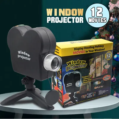$11.99 • Buy Newest Halloween Window Projector,Christmas LED Holographic Projection Lamp AU