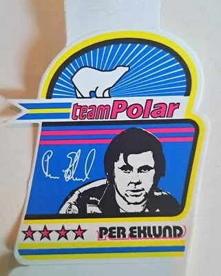 £3.96 • Buy 70s Per Eklund Saab RAC Rally Rare Vintage Sticker 