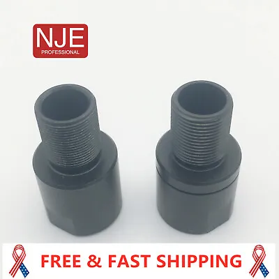 2 Pack Steel 1/2x36 To1/2x28 Muzzle Thread Adapter 2 Size Option Free Washer • $23.99