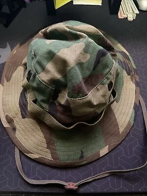 USMC Pattern Camo Boonie Cover- Marine Corps Jungle Hat Boonie Cap Size 7 • $29.95