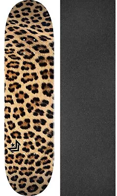 Mini Logo Leopard Fur Skateboard Deck 243/K-20-8.25  X 31.95  With Black Magi... • $73.78