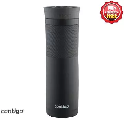 $35.30 • Buy Contigo Byron Snapseal Thermo Insulated Travel Mug 709ml - Matte Black