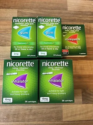 £45 • Buy Nicorette Inhaler, Gum And Patches