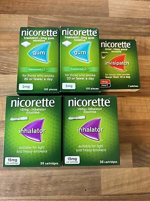 £45 • Buy Nicorette Inhaler, Gum And Patches