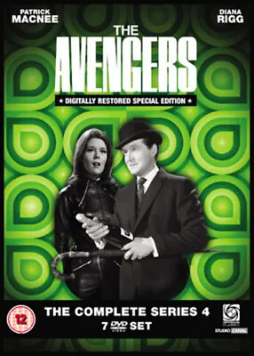 The Avengers: The Complete Series 4 (DVD) Patrick Macnee Norman Chappell • $65.23