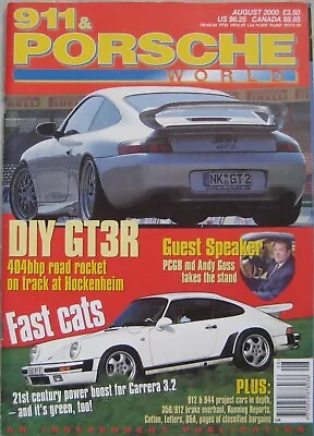 911 & Porsche World Magazine August 2000 Issue 77 • £5.99