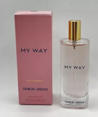 MY WAY Giorgio Armani EAU DE PARFUM TRAVEL SPRAY 0.5 Oz / 15 Ml NEW IN BOX • $21.30