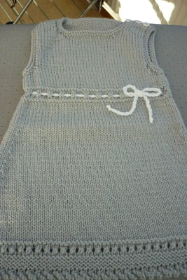 £4 • Buy Hand Knitted Baby Girl Dress - 0-3 Months - NEW - 