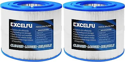 EXCELFU 2 Pack Spa Filter Replacement Cartridge For Bull Frog Wellspring 10-002 • $39.99