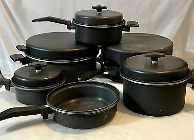 Miracle Maid West Bend Anodized 11 Piece Set MADE IN THE USA Vintage Pots • $174.99