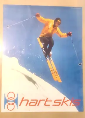 Vintage Hart Skis Poster Ruedi Wyrsch Mt. Snow Vermont • $100