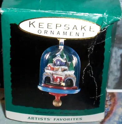 Round The Mountain`1993`Miniature-Turn Knob Train TravelsHallmark Ornament-SALE • $8