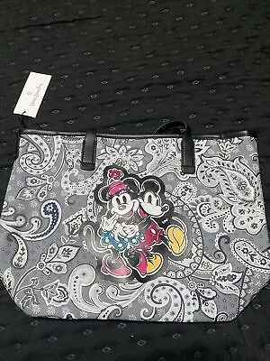 Mickey Mouse Piccadilly Paisley Vera Bradley Disney Small Every Day Tote  NWT • $70