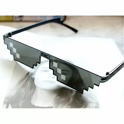 Thug Life Sunglasses  Deal With It 8 Bit Pixel Glasses Cool Fashion Goggles • $15.99