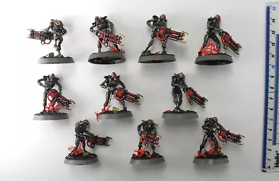 10 NECRON WARRIORS Plastic Indomitus Necrons Army Well Painted Warhammer 40K 69 • £3.99