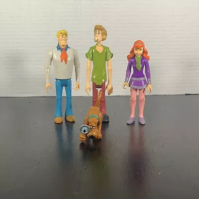 Scooby Doo Mystery Solving Crew Action Figure Lot Of 4 Scooby • $20.49