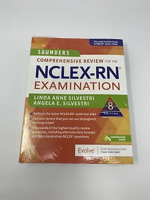 $28 • Buy Saunders Comprehensive Review For The NCLEX-RN Examination 8th Edition Sealed
