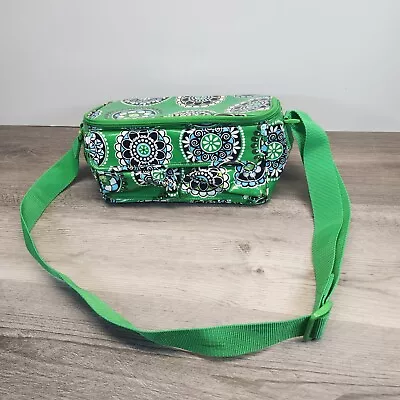 Vera Bradley Zippered Stay Cooler Lunch Bag Mini Cooler Cupcake Green • $12.99