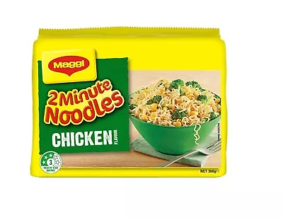 MAGGI 2 Minute Noodles Chicken 30 Pack 6 X 5 Pack | Chicken Flavor • $28.40
