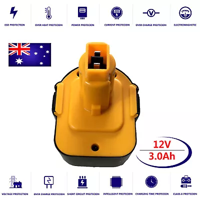 Power Tool Cordless Battery For Dewalt DE9075 DE9086 DE9274 DE9501 (12V 3.0Ah) • $49.95