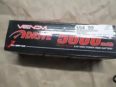 Venom Drive 5000 Mah 7 Cell Hump Pack 8.4v High Power Nimh Battery 1548-7 • $55